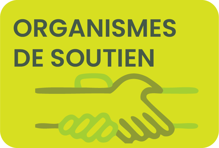 Bouton Organisme ASP jaune
